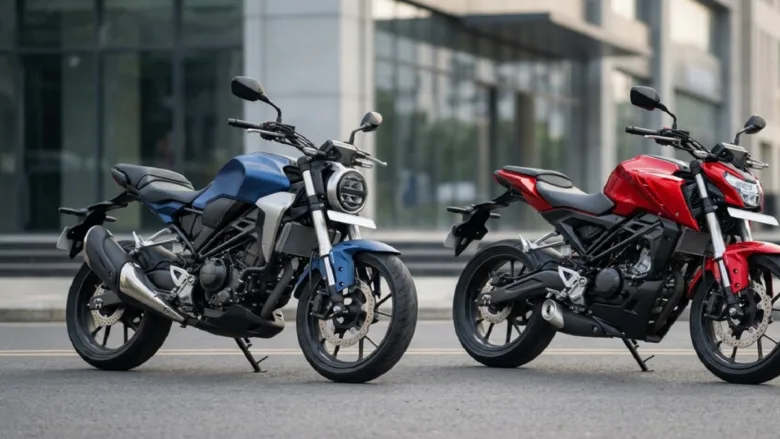 Comparison of Bajaj Pulsar 150 and TVS Apache RTR 160 bikes.