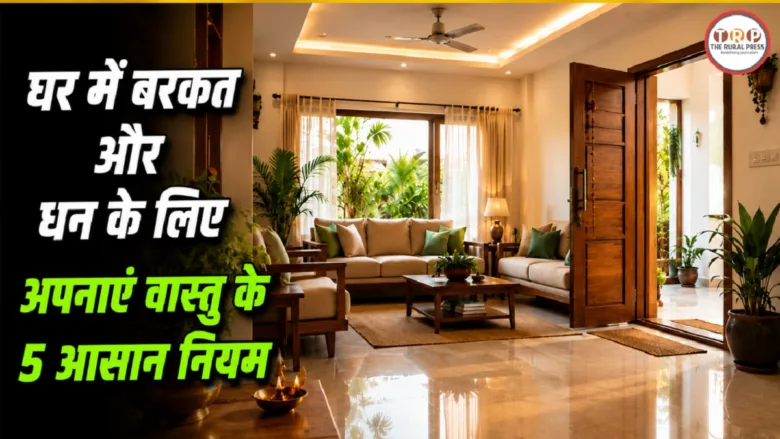 A Vastu-compliant natural view featuring the home temple and a beautiful hall.