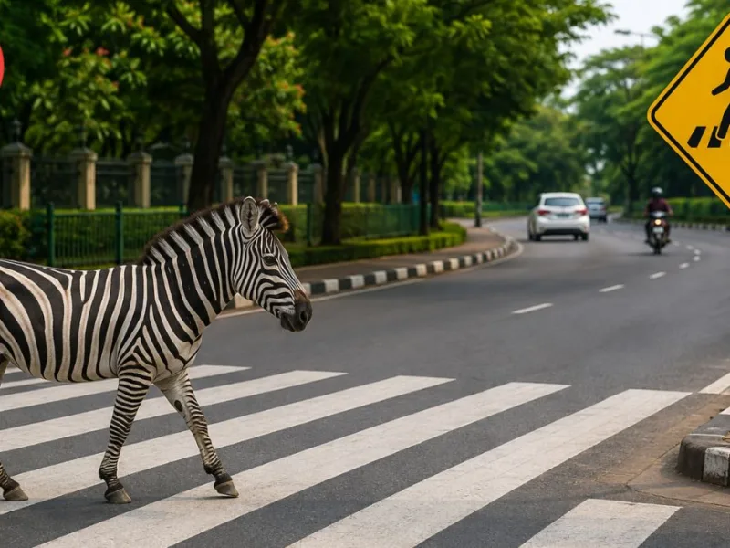 Zebra Crossing: जेब्रा क्रॉसिंग का नाम आखिर जेब्रा पर ही क्यों पड़ा? जानिए इसकी दिलचस्प कहानी