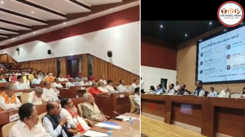 Political parties and social organizations discussing the Uniform Civil Code and tribal rights in Chhattisgarh