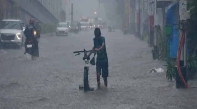 सरगुजा संभाग में भारी बारिश की चेतावनी, रायपुर में यलो अलर्ट