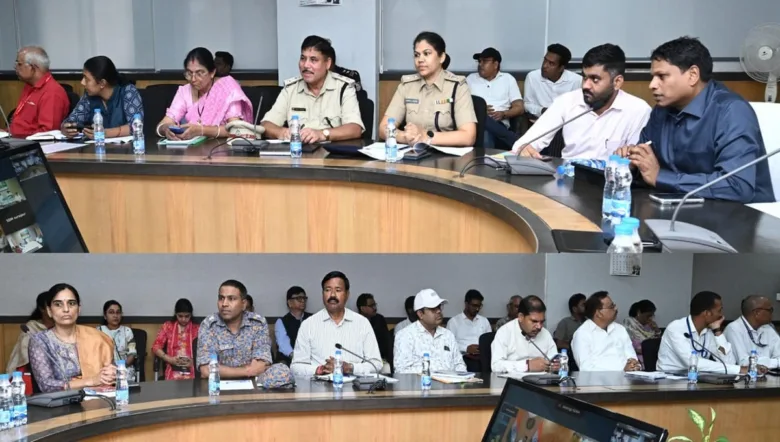 Chhattisgarh NDMA flood management meeting