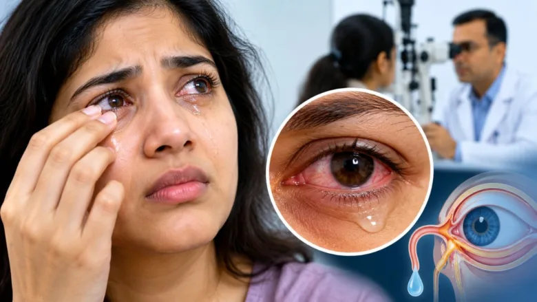 Causes of frequent watery eyes and eye irritation