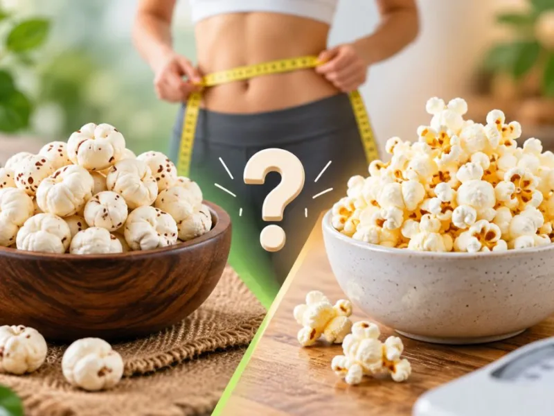 Weight Loss Snacks: वेट लॉस के लिए मखाना या पॉपकॉर्न, कौन है ज्यादा बेहतर?