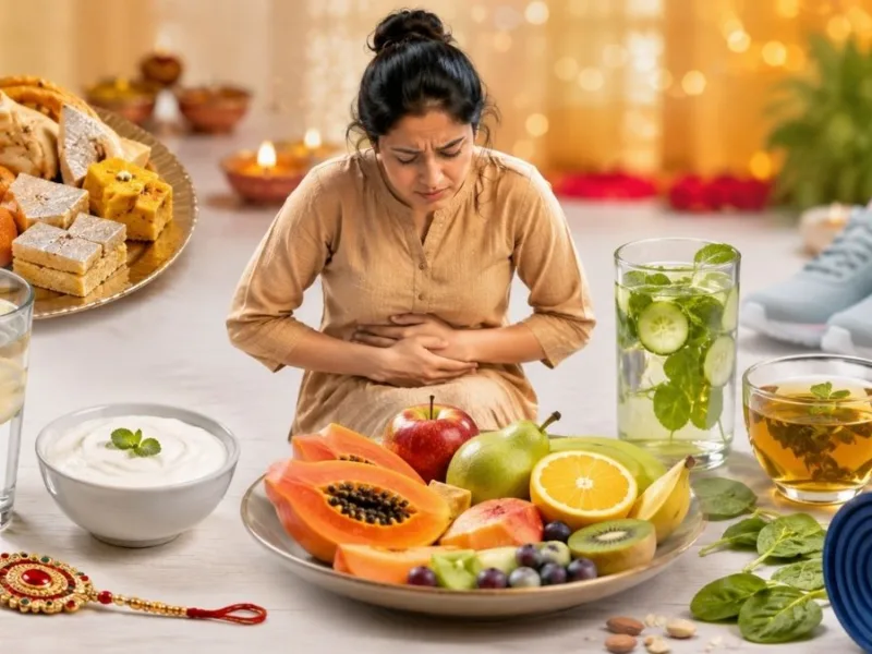 Health Tips: राखी के बाद अपच और भारीपन से परेशान? जानें क्या करें