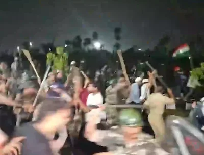 विधानसभा घेराव के बाद छात्रों पर लाठीचार्ज, देवेंद्र नाथ महतो को एंबुलेंस से उठा ले गई पुलिस, देखें वीडियो