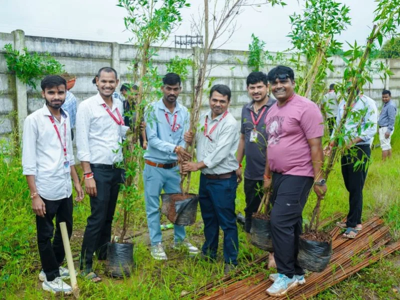 कलिंगा विश्वविद्यालय परिसर में मेगा वृक्षारोपण अभियान का आयोजन, कैंपस में 300 से अधिक पौधों का रोपण