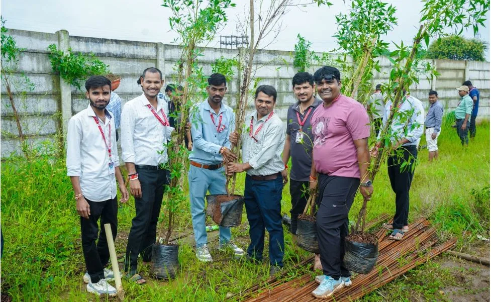 कलिंगा विश्वविद्यालय परिसर में मेगा वृक्षारोपण अभियान का आयोजन, कैंपस में 300 से अधिक पौधों का रोपण