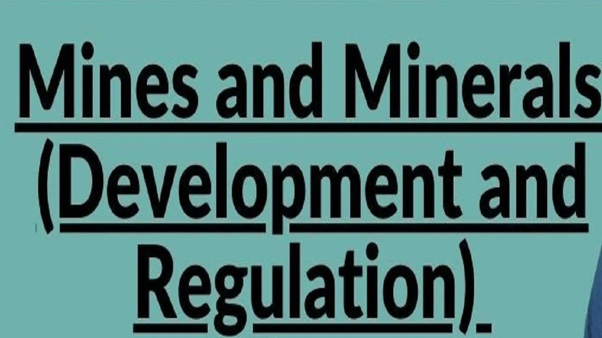 Mineral Amendment Act 2026