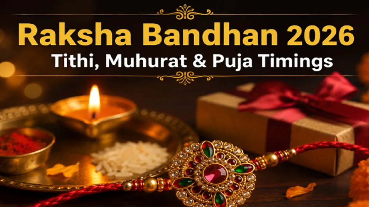 Raksha Bandhan 2026 Rakhi Tying Shubh Muhurat and Chandra Grahan Timings