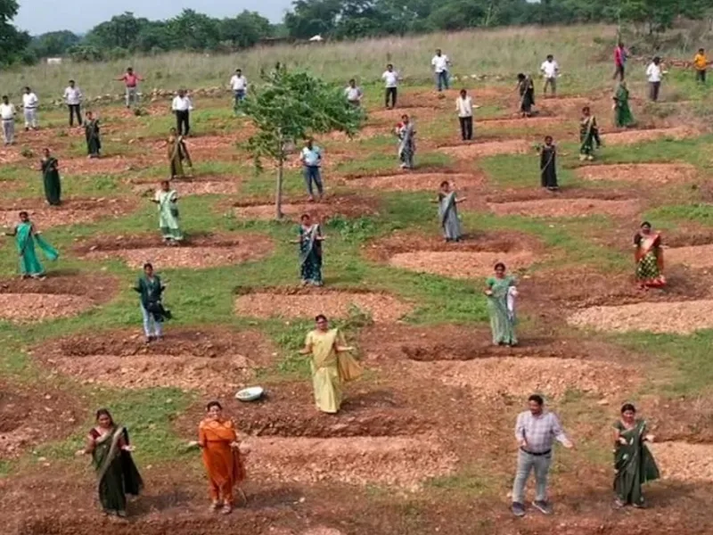 CG News: सारंगढ़ में सीड बॉल अभियान, जल-पर्यावरण संरक्षण और आजीविका का माध्यम बना सीड बॉल अभियान