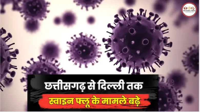 Senior doctor in a hospital explaining swine flu strains and precautions to a patient.