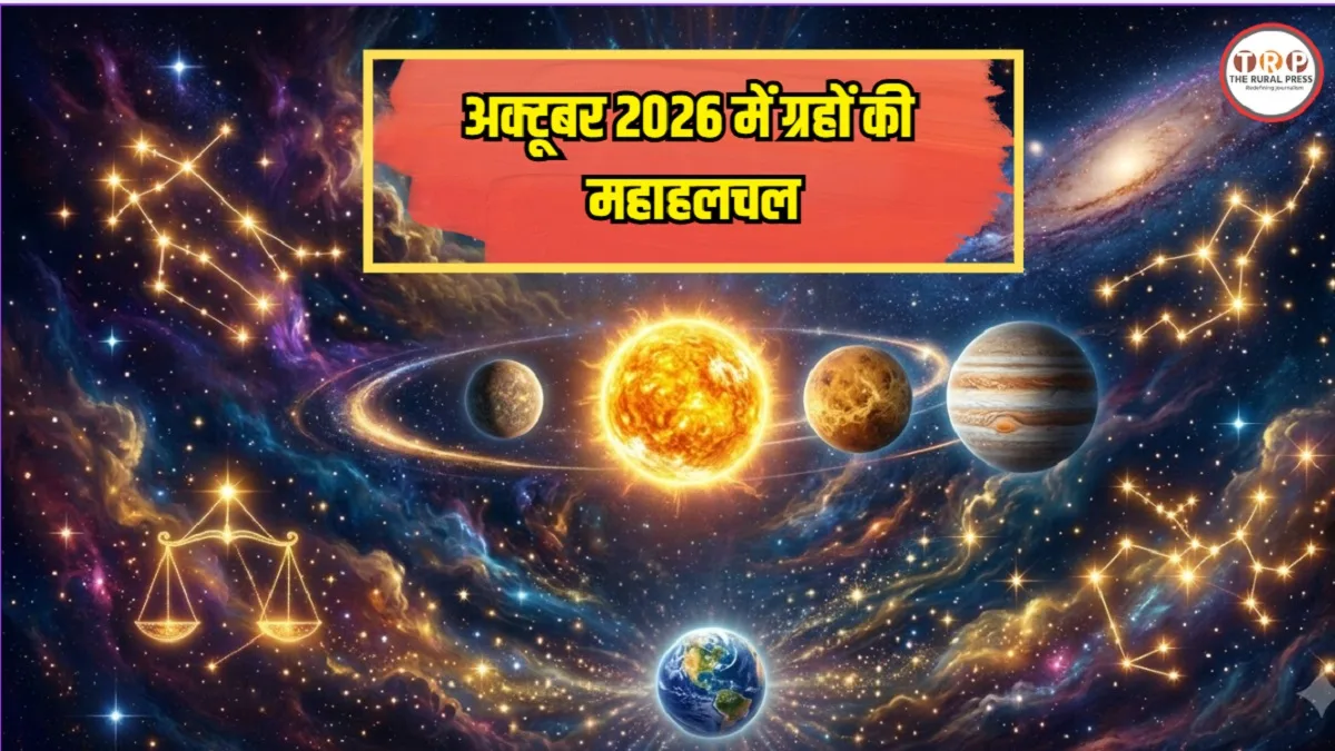 Budhaditya Rajyog 2026 : अक्टूबर में एक साथ बनेंगे 4 बड़े शुभ योग, चार राशियों के लिए खुलेंगे तरक्की के रास्ते, जानिए क्या कह रही ग्रहों की चाल