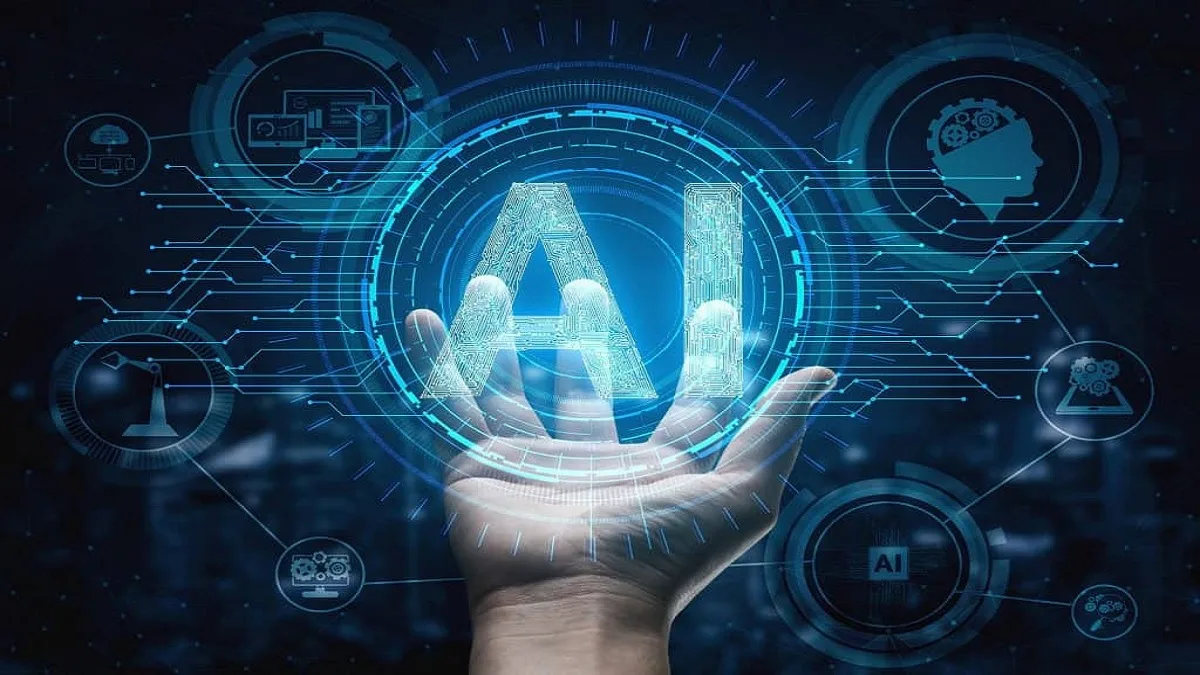AI chatbot answering user questions while traditional websites lose traffic