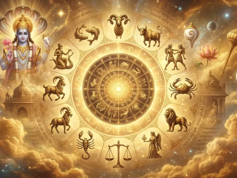10 September 2026 horoscope with zodiac signs and Lord Vishnu