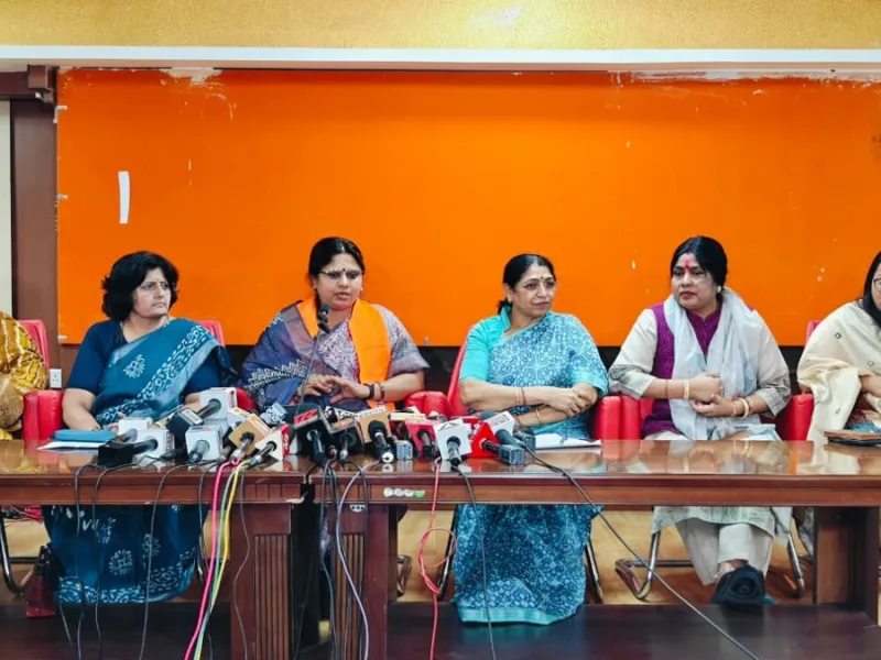 BJP Mahila Morcha: भाजपा महिला मोर्चा की राष्ट्रीय अध्यक्ष ने कहा-विकसित भारत के निर्माण में नारी शक्ति की भूमिका सर्वोपरि