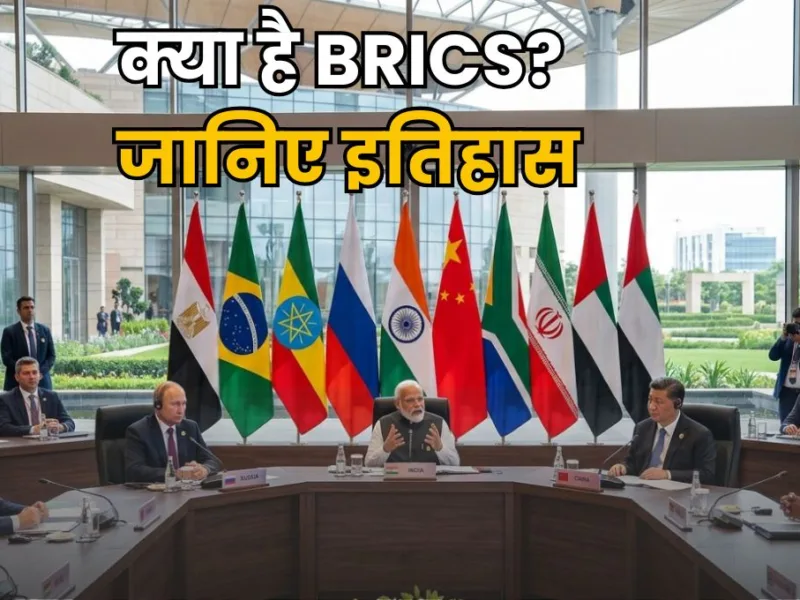 BRICS member countries represented at an international summit in India