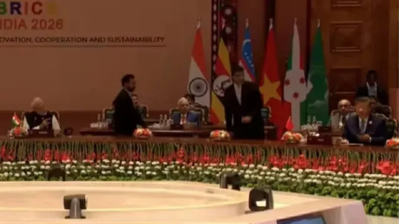 PM Modi pauses BRICS speech and asks Xi Jinping if everything is okay
