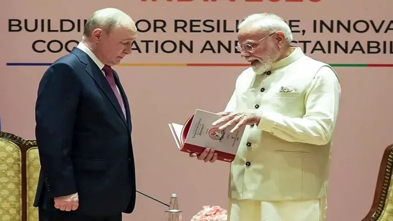 PM Modi gifts Russian translation of Tirukkural to Vladimir Putin