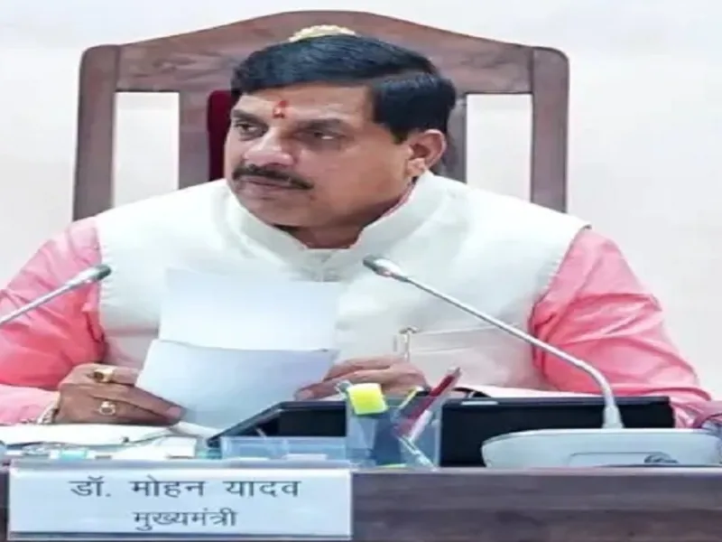 Madhya Pradesh Chief Minister Mohan Yadav