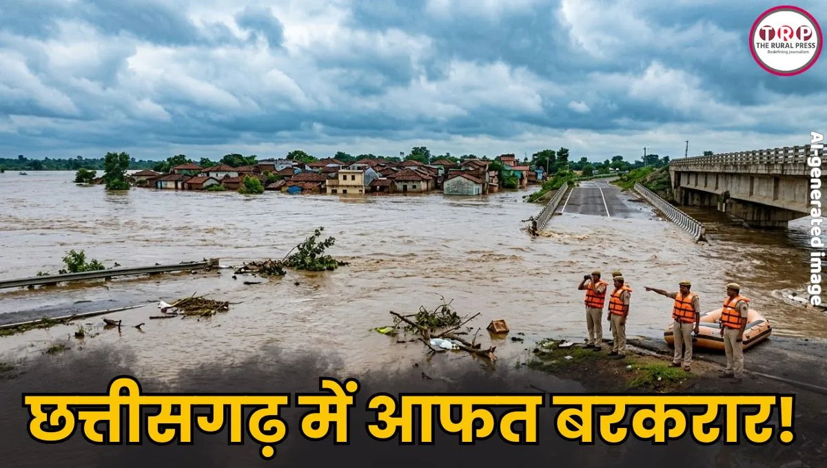 Chhattisgarh Flood News: छत्तीसगढ़ में बारिश थमी, लेकिन आफत बरकरार! रायपुर से बस्तर तक नदी-नाले उफान पर, 3 की मौत