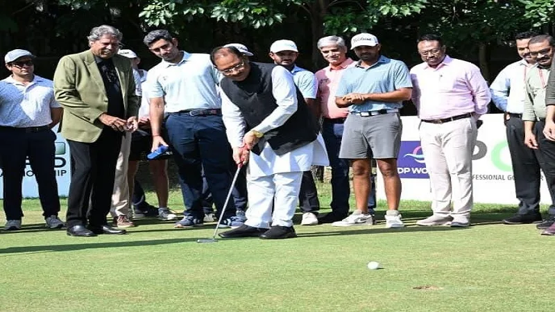 फिल्मों वाला गोल्फ अब छत्तीसगढ़ में, 18 विदेशी खिलाड़ियों समेत 132 दिग्गज पहुंचे नवा रायपुर