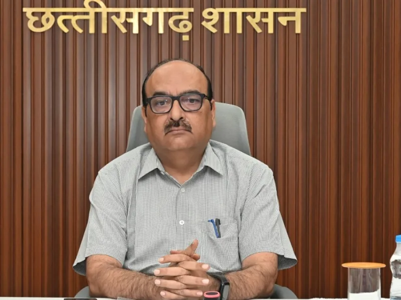 Chhattisgarh Infrastructure Mission meeting at Mahanadi Bhawan