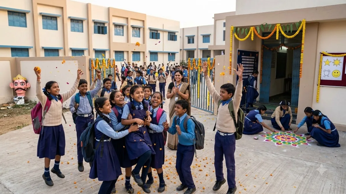 छत्तीसगढ़ में दशहरा-दिवाली और शीतकालीन छुट्टी का ऐलान, इतने दिनों तक बंद रहेंगे स्कूल, देखें लिस्ट