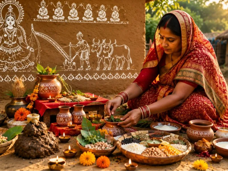 Har Chhath 2026 Puja with Hal Chhath Mata and traditional