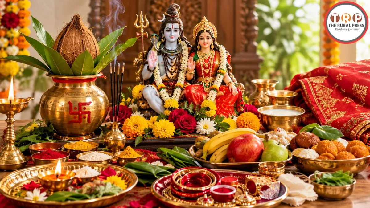 Hartalika Teej 2026: सुहागिनों के लिए खास है हरतालिका तीज, देखें पूजा की पूरी सामग्री और विधि