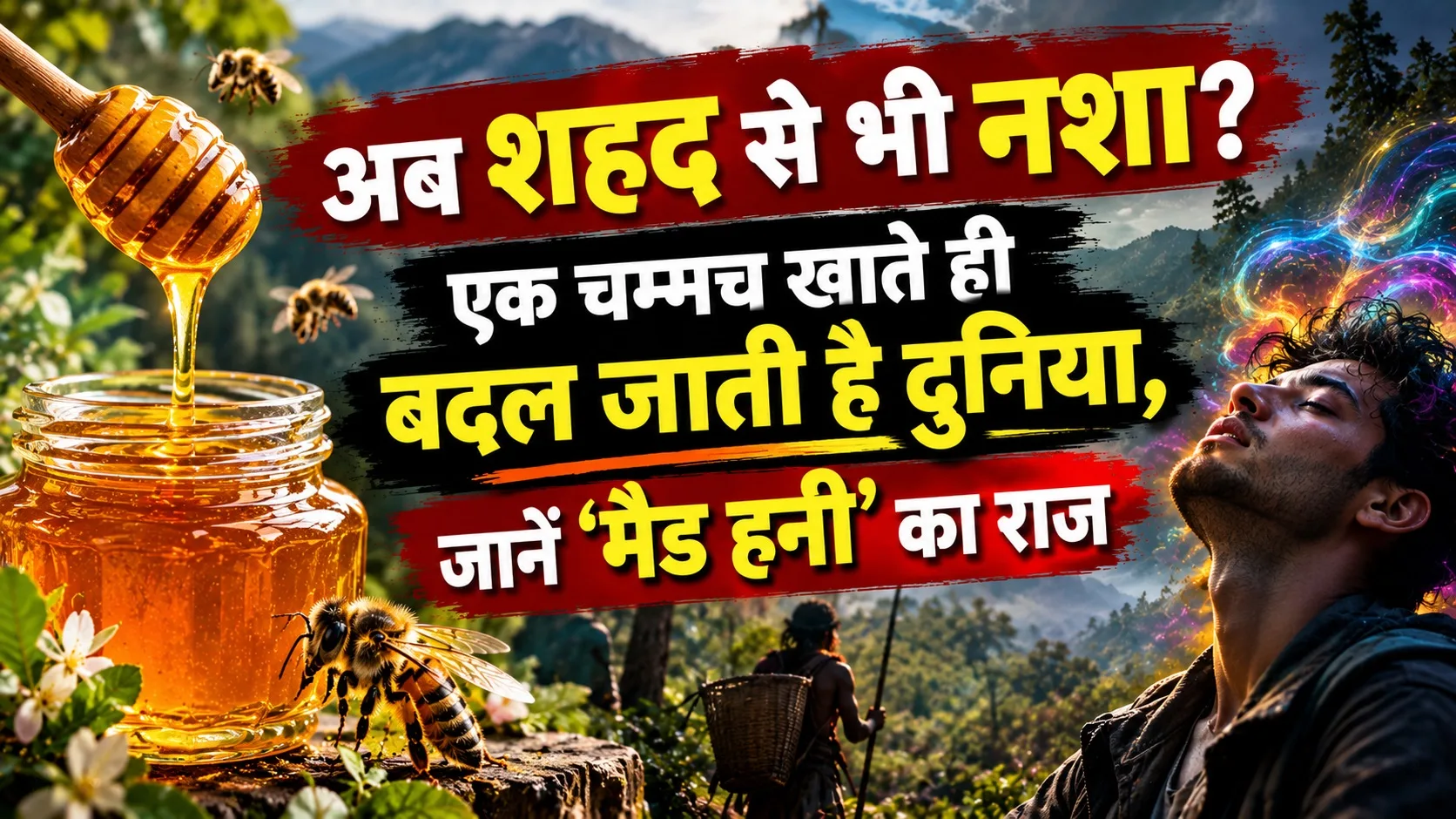अब शहद से भी नशा? एक चम्मच खाते ही बदल सकती है दुनिया, जानें क्या है ‘मैड हनी’ का राज