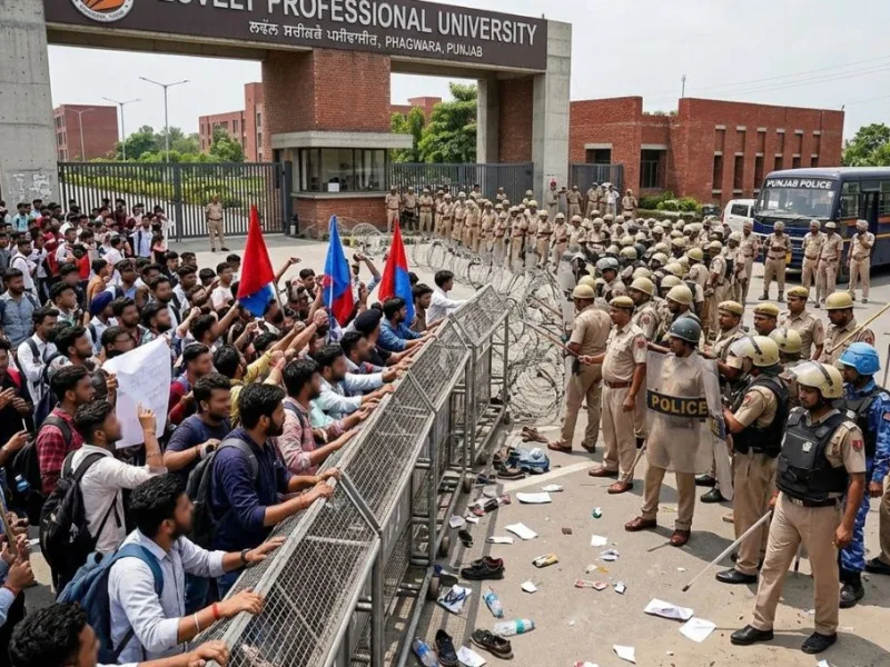 LPU Student Protest