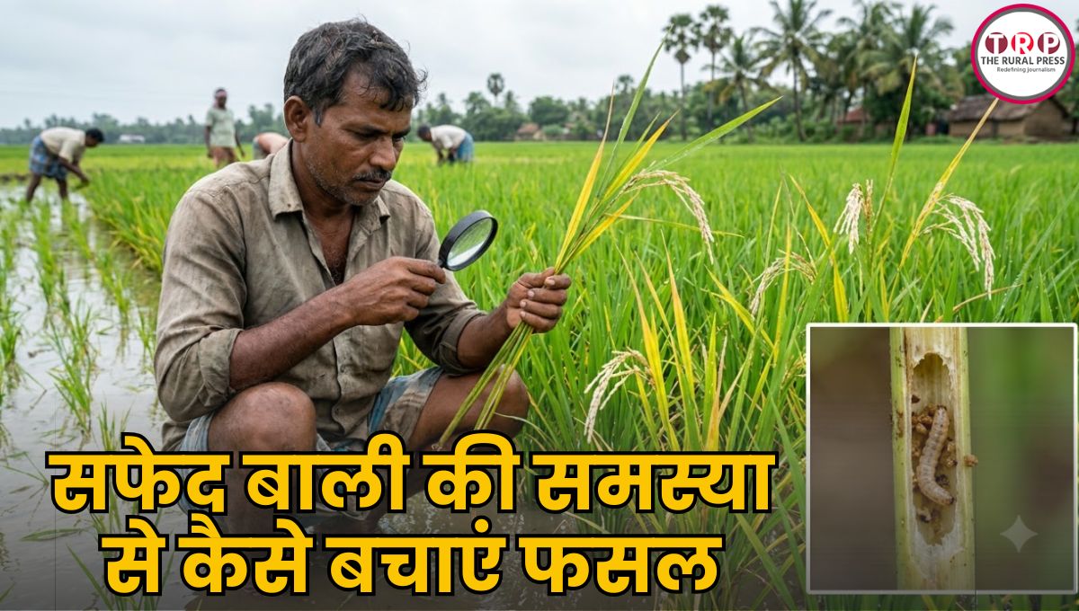 Paddy Crop Disease: धान की फसल पर तना छेदक का वार! पत्तियां पीली और बालियां सफेद पड़ें तो तुरंत करें ये काम
