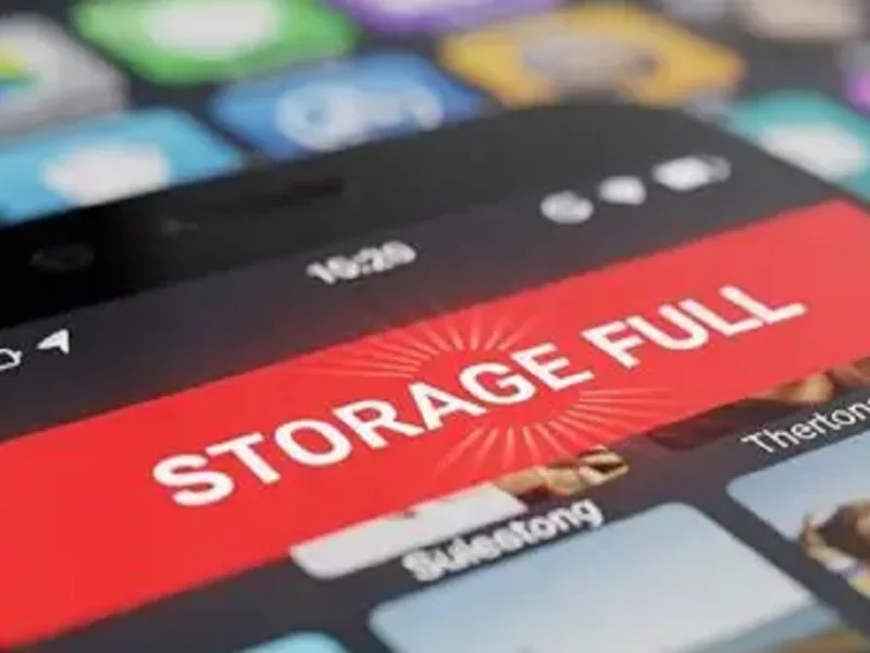 smartphone storage full