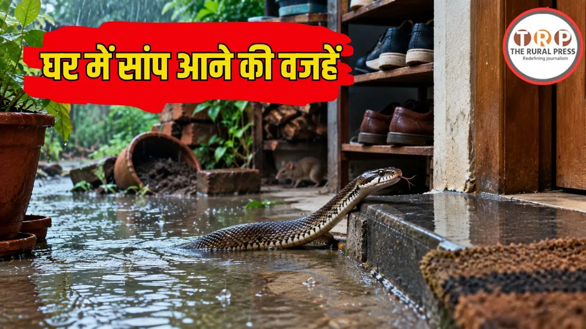 Snakes in Monsoon: बारिश में घर में क्यों घुसते हैं सांप? जानें वजह और बचाव के आसान तरीके