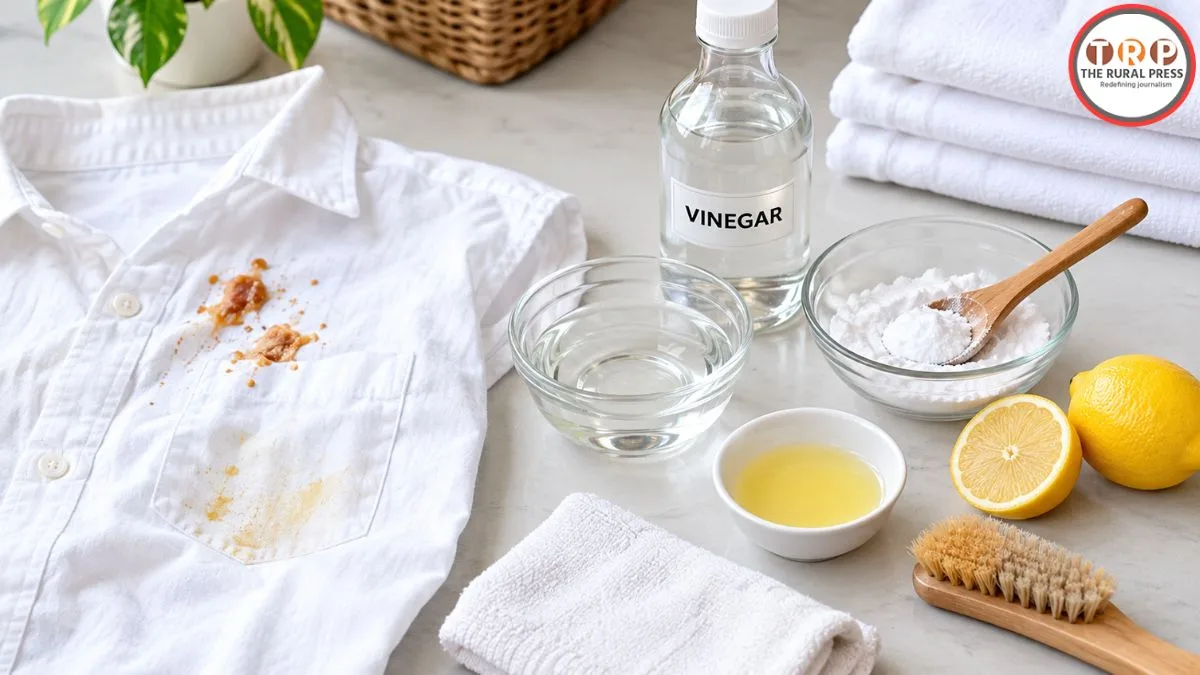 White Clothes Stain Removal: सफेद कपड़ों पर लग गया जिद्दी दाग? इन तरीकों से करें साफ