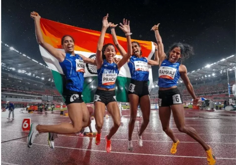 Asian Games 2026: भारत को मिला छठा गोल्ड, 4×400 विमेंस रिले में रचा इतिहास, गुलवीर ने लगाई मेडल की हैट्रिक