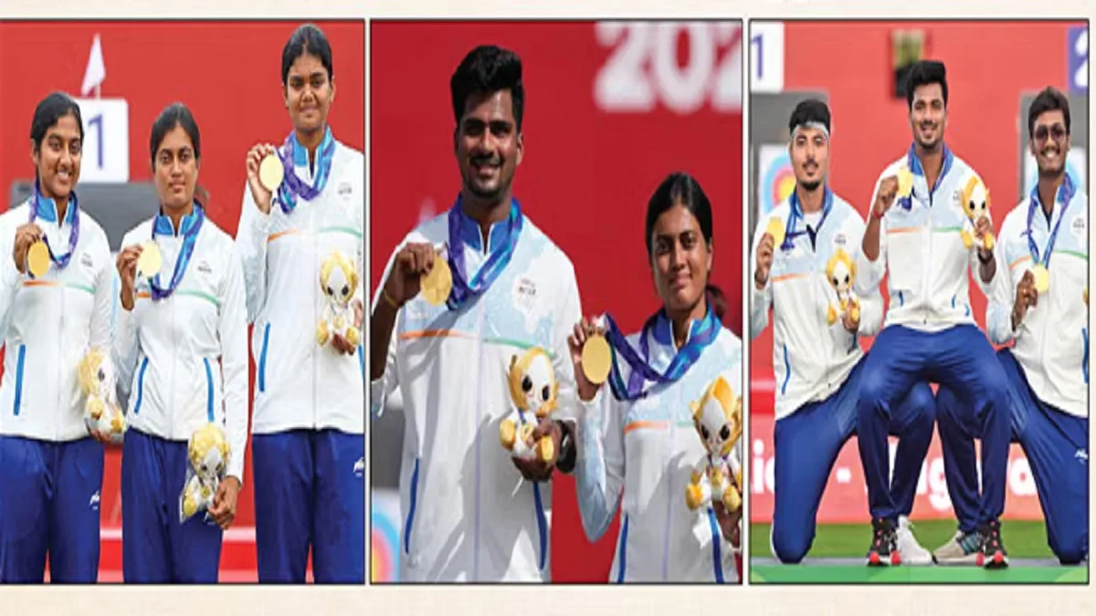 Asian Games: एशियन गेम्स में तीरंदाजी का गोल्डन प्रहार, पिछड़ने के बाद आखिरी छह शॉट्स में पलटी बाजी, जानें किस देश को हराकर जीता गोल्ड