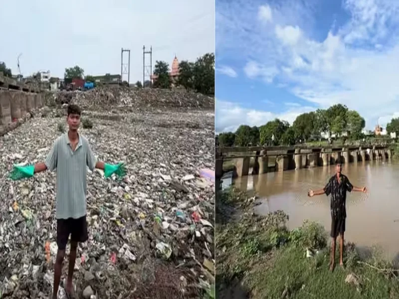Bittu Tabahi: अकेले युवा का जुनून, कर दी गंदी अजनार नदी की सफाई, ब्यावरा के ‘बिट्टू तबाही’ को नीदरलैंड से मिला जॉब ऑफर