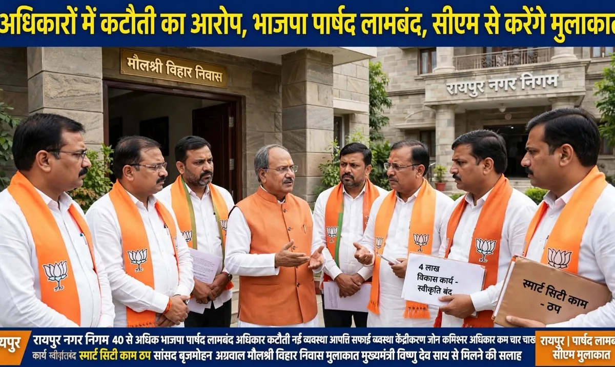 Capital's BJP corporators upset