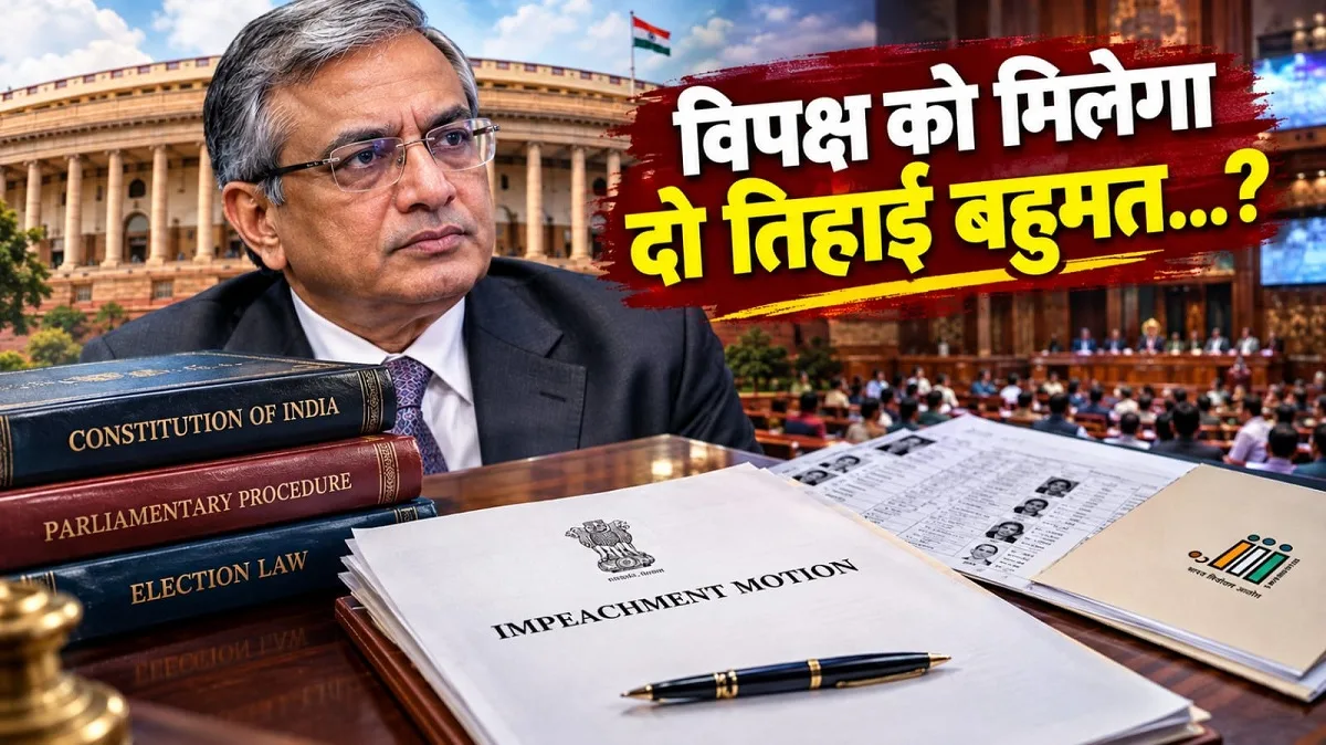 SIR Controversy Impeachment: ज्ञानेश कुमार को हटाने महाभियोग लाएगा विपक्ष, समझिए दो तिहाई बहुमत का पूरा गणित
