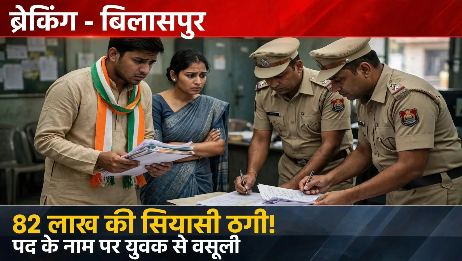 Bilaspur: पद के नाम पर 82 लाख गंवा बैठा बिलासपुर का युवक, फेसबुक वाली दोस्त निकली ‘शातिर’, सियासी झांसे का खेल या कुछ और?