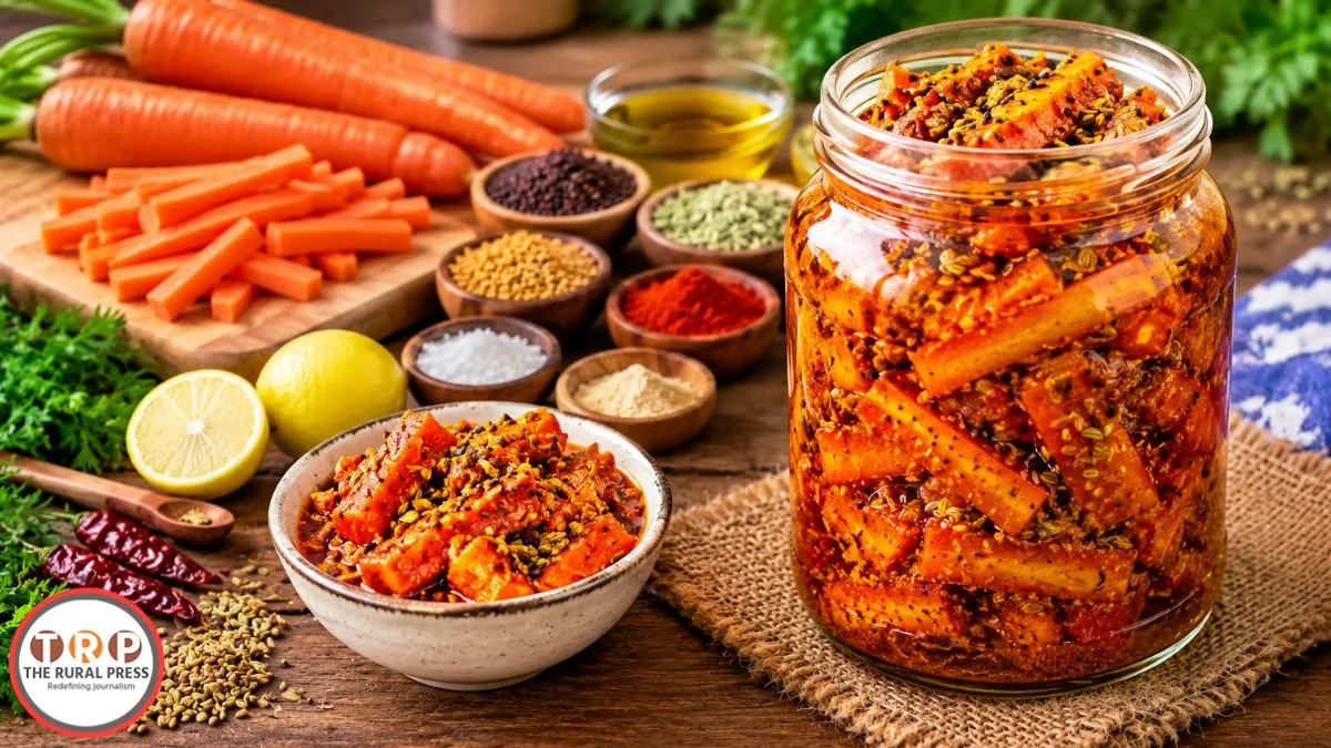 Gajar Ka Achar: घर पर मिनटों में बनाएं टेस्टी और चटपटा गाजर का अचार, जानिए आसान रेसिपी