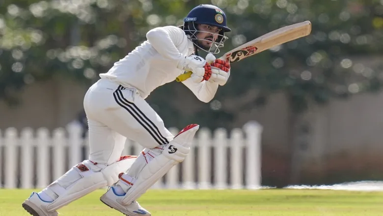 Ishan Kishan celebrating his century for East Zone in Duleep Trophy Final against South Zone