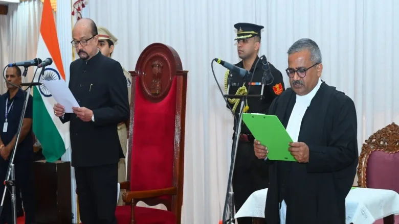 Justice Krushna Ram Mohapatra Swearing In Ceremony Chhattisgarh High Court Chief Justice