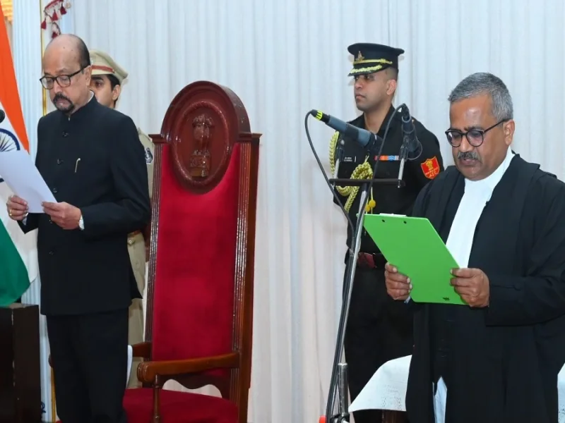 Justice Krushna Ram Mohapatra Swearing In Ceremony Chhattisgarh High Court Chief Justice