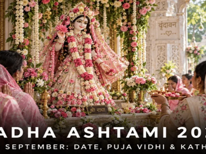 Radha Ashtami festival