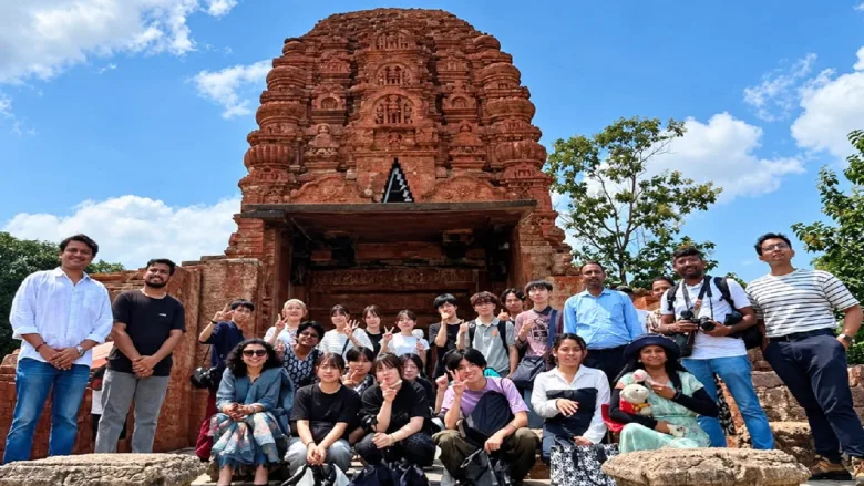 Japan Ehime University Delegation Visiting Sirpur