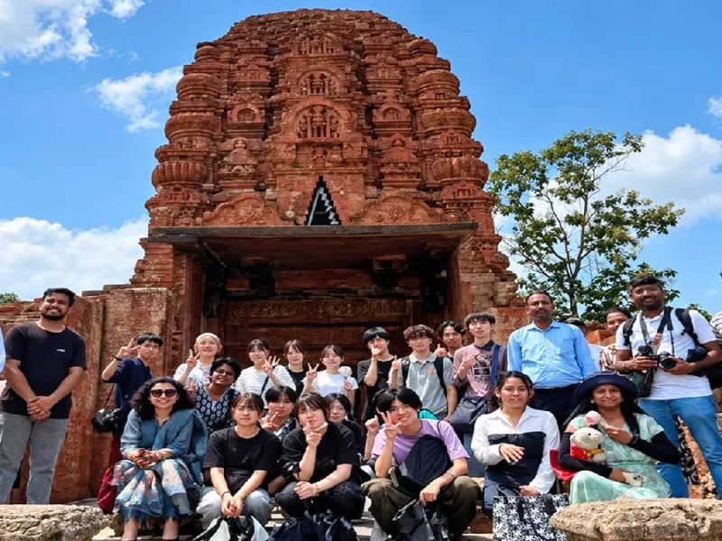 Japan Ehime University Delegation Visiting Sirpur