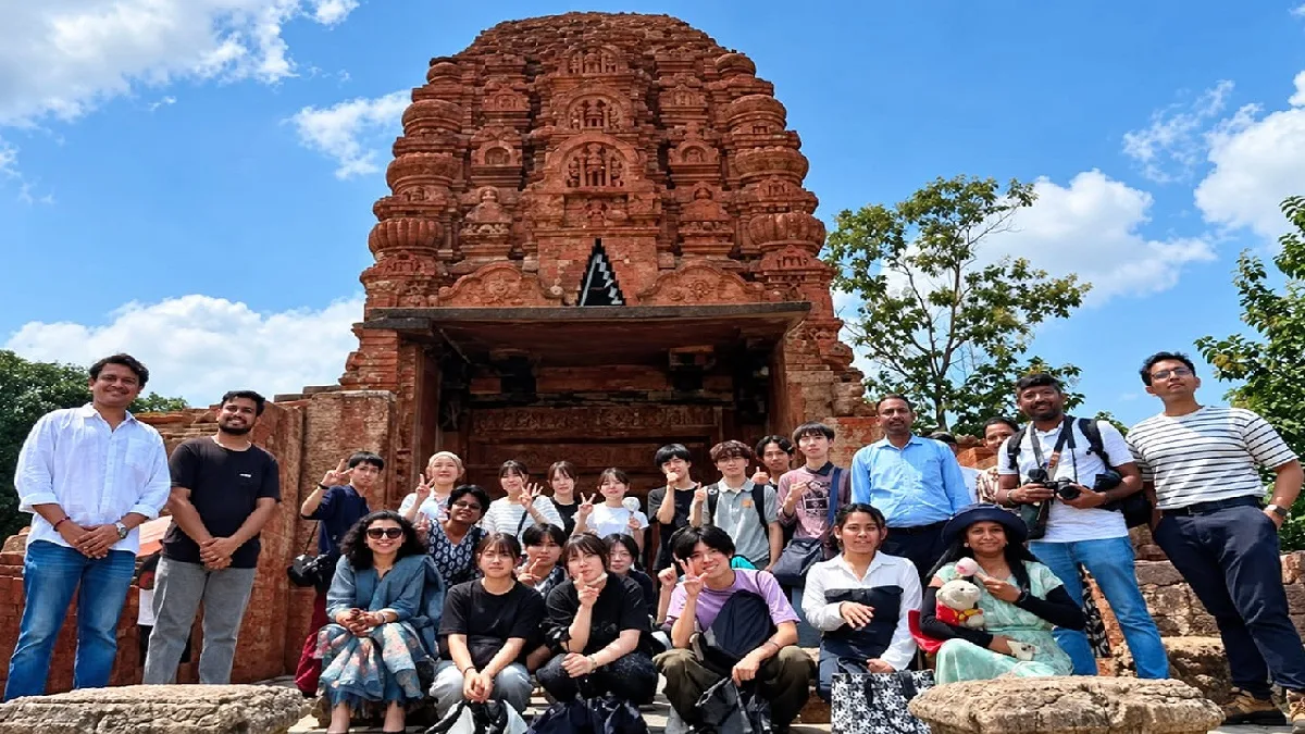 Sirpur Archaeological Site: जापान के एहिमे यूनिवर्सिटी के प्रतिनिधिमंडल ने किया सिरपुर का ऐतिहासिक भ्रमण